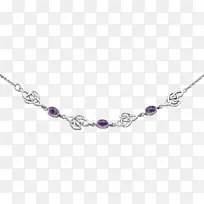 紫水晶手链项链身体珠宝.无穷无尽的宝石-空若网 紫水晶手链项链身体珠宝.无穷无尽的宝石-空若网