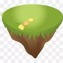 剪贴画-卡通空气悬空岛-空若网 剪贴画-卡通空气悬空岛-空若网