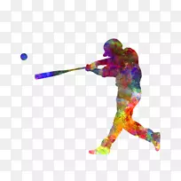 艺术作品棒球运动员水彩画版画-罗梅罗-空若网 艺术作品棒球运动员水彩画版画-罗梅罗-空若网