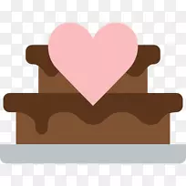 手指剪贴画-婚礼蛋糕插图-空若网 手指剪贴画-婚礼蛋糕插图-空若网