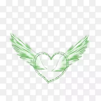 下载墙纸-带翅膀的心-空若网 下载墙纸-带翅膀的心-空若网