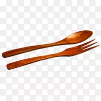 水果沙拉木制汤匙碗-色拉-空若网 水果沙拉木制汤匙碗-色拉-空若网