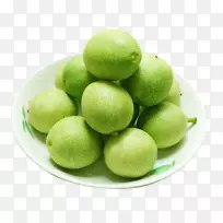 英国核桃水果-一种缠绕的核桃绿核桃-空若网 英国核桃水果-一种缠绕的核桃绿核桃-空若网