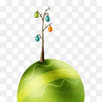 复活节彩蛋壁纸-树上的彩蛋-空若网 复活节彩蛋壁纸-树上的彩蛋-空若网