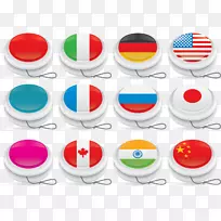 Adobe插画剪贴画-溜溜球-空若网 Adobe插画剪贴画-溜溜球-空若网