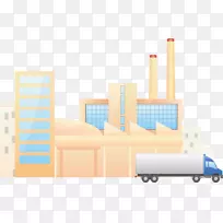 Adobe插画计算机文件-城市卡车-空若网 Adobe插画计算机文件-城市卡车-空若网