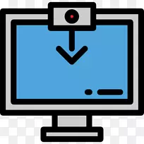 笔记本电脑显示器可伸缩图形电子图标显示器-空若网 笔记本电脑显示器可伸缩图形电子图标显示器-空若网