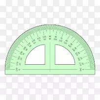 量角器绘制尺三角形角-空若网 量角器绘制尺三角形角-空若网