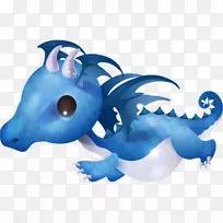 龙动画剪贴画-蓝德雷克-空若网 龙动画剪贴画-蓝德雷克-空若网