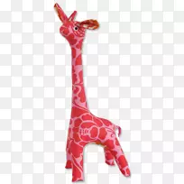 长颈鹿颈陆生动物-粉红色长颈鹿-空若网 长颈鹿颈陆生动物-粉红色长颈鹿-空若网