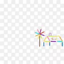 三角形图形设计图案-组合房屋-空若网 三角形图形设计图案-组合房屋-空若网