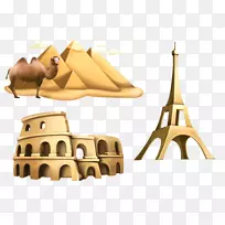 骆驼卡通erg-环游世界卡通景观埃及-空若网 骆驼卡通erg-环游世界卡通景观埃及-空若网