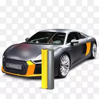 奥迪R8汽车包装广告车-汽车-空若网 奥迪R8汽车包装广告车-汽车-空若网