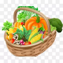 蔬菜水果素食菜篮子剪贴画-蔬菜-空若网 蔬菜水果素食菜篮子剪贴画-蔬菜-空若网