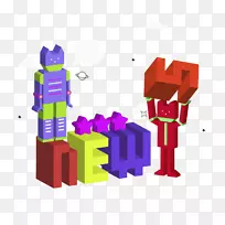 卡通剪贴画明星机器人-空若网 卡通剪贴画明星机器人-空若网