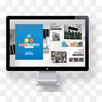 电脑显示器多媒体广告设计-空若网 电脑显示器多媒体广告设计-空若网