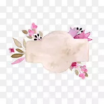 名片纸水彩画名片花边-空若网 名片纸水彩画名片花边-空若网