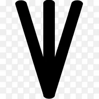 徽标线手指字形线-空若网 徽标线手指字形线-空若网