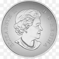 加拿大银币防伪铸币-麝香牛-空若网 加拿大银币防伪铸币-麝香牛-空若网