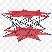 六角线对称角顶点线-空若网 六角线对称角顶点线-空若网