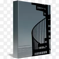 白色楼梯与天堂的-空若网 白色楼梯与天堂的-空若网
