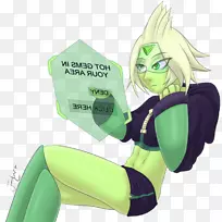 橄榄石绿扇艺术宝石帽衫-宝石-空若网 橄榄石绿扇艺术宝石帽衫-宝石-空若网