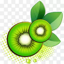 摄影剪贴画.涂上绿色的新鲜猕猴桃图像-空若网 摄影剪贴画.涂上绿色的新鲜猕猴桃图像-空若网