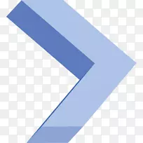 箭头蓝色三角形箭头-空若网 箭头蓝色三角形箭头-空若网