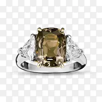 翡翠宝石钻石戒指-空若网 翡翠宝石钻石戒指-空若网