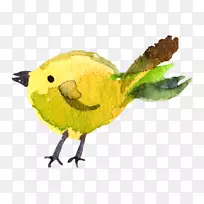 水彩画下载-小鸡-空若网 水彩画下载-小鸡-空若网