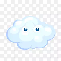 卡通插图.卡通云彩-空若网 卡通插图.卡通云彩-空若网