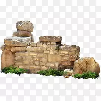 岩石石墙巨石材料-空若网 岩石石墙巨石材料-空若网