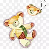 生日玩具贺卡夹艺术-玩具熊-空若网 生日玩具贺卡夹艺术-玩具熊-空若网