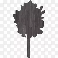 计算机图标树黑色紫色树-空若网 计算机图标树黑色紫色树-空若网