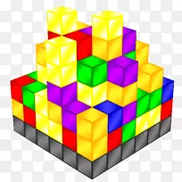 玩具块对称线型线-空若网 玩具块对称线型线-空若网