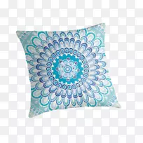 投掷枕头垫绿松石长方形-绿色枕头-空若网 投掷枕头垫绿松石长方形-绿色枕头-空若网