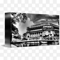 建筑立面摄影白色城市景观-空若网 建筑立面摄影白色城市景观-空若网