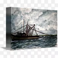 大篷车涂鸦帆船水彩帆船-空若网 大篷车涂鸦帆船水彩帆船-空若网