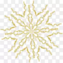 对称雪花图案-漂浮的金色雪花-空若网 对称雪花图案-漂浮的金色雪花-空若网