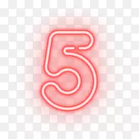 数字剪辑艺术-五个号码-空若网 数字剪辑艺术-五个号码-空若网