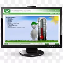 电脑监控多媒体显示广告中暑-空若网 电脑监控多媒体显示广告中暑-空若网