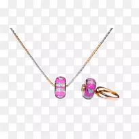 魅力和吊坠项链宝石体珠宝项链-空若网 魅力和吊坠项链宝石体珠宝项链-空若网