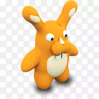兔子电脑图标复活节兔子-空若网 兔子电脑图标复活节兔子-空若网