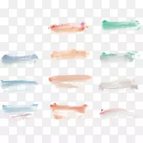 水彩画纹理画笔手绘水彩笔画-空若网 水彩画纹理画笔手绘水彩笔画-空若网