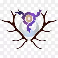 鹿角剪贴画-空若网 鹿角剪贴画-空若网