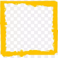 黄色区域图案-刷边-空若网 黄色区域图案-刷边-空若网