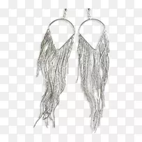 耳环项链银项链-空若网 耳环项链银项链-空若网