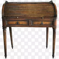 桌椅古董卷轴桌-空若网 桌椅古董卷轴桌-空若网