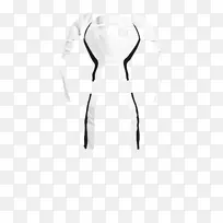 上衣t恤肩袖白西装素描-空若网 上衣t恤肩袖白西装素描-空若网