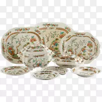 餐具板花瓶夹艺术漂亮的花纹印版壶-空若网 餐具板花瓶夹艺术漂亮的花纹印版壶-空若网